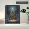 5D Christmas Tree Diamond Painting Kits - DIY Diamond Art Kits for Adults Christmas Day, Full Round Drill - Crystal Cross Stitch - Adults Craft for Wall & Office Decor - 12x16 inch